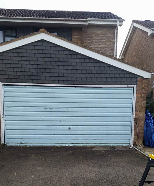 Cheltenham Garage Door Installation - Before